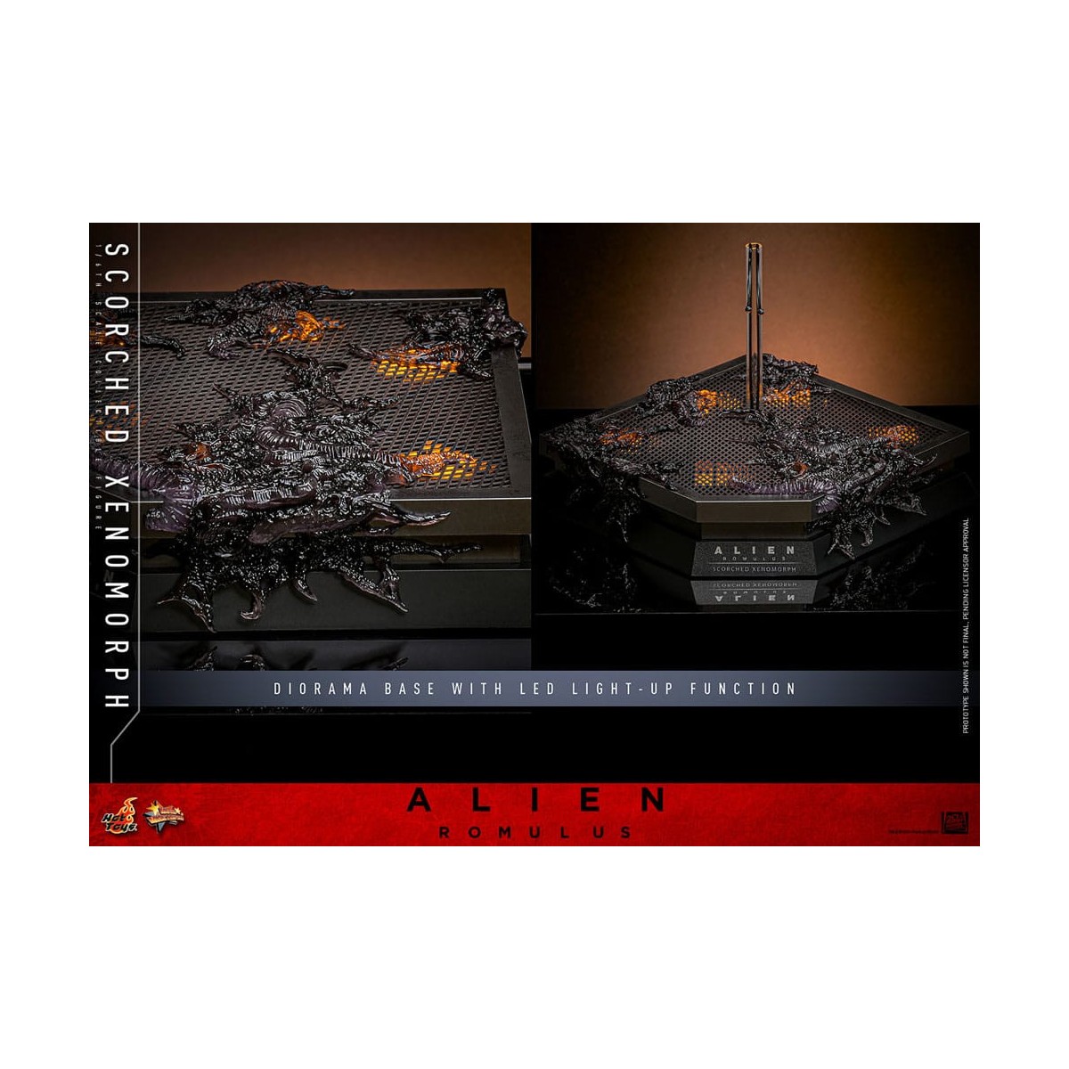 Hot Toys - Alien Romulus - Scorched Xenomorph MMS 1/6