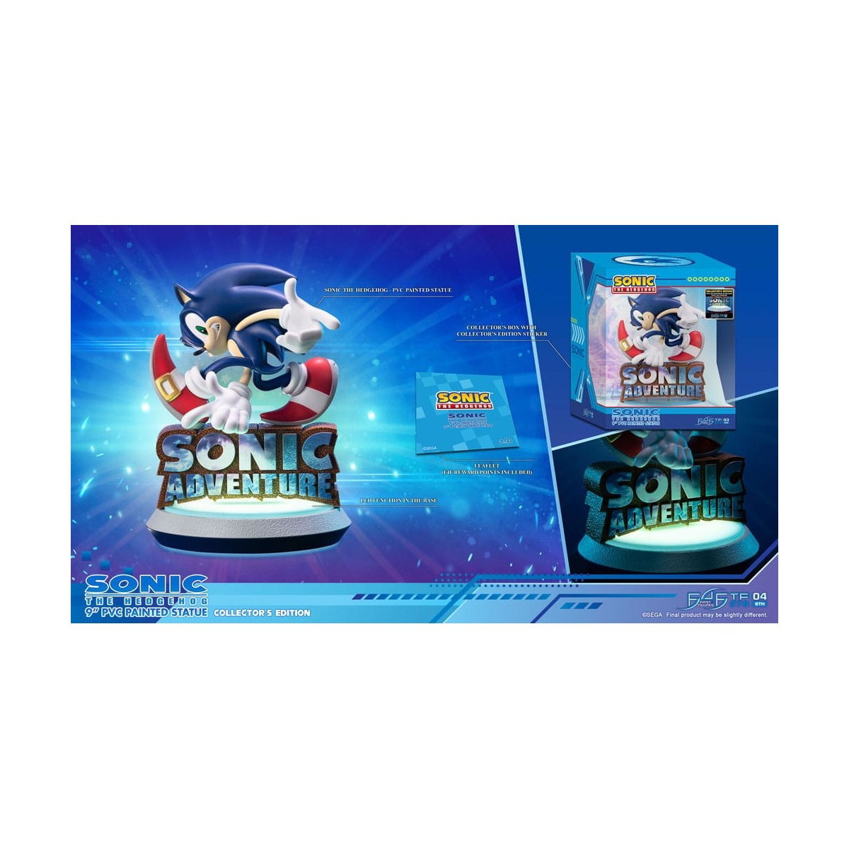 First 4 Figures - Sonic the Hedgehog Collector's Edition - Sonic Adventure