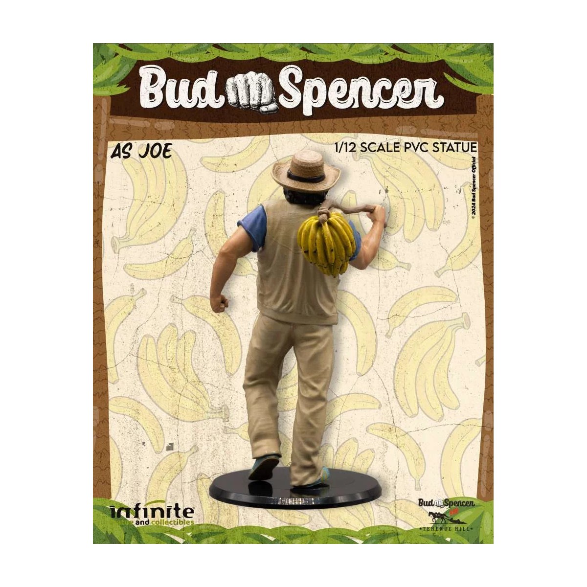 Infinite - Bud Spencer as Joe 1/12 pvc Statue - Banana Joe