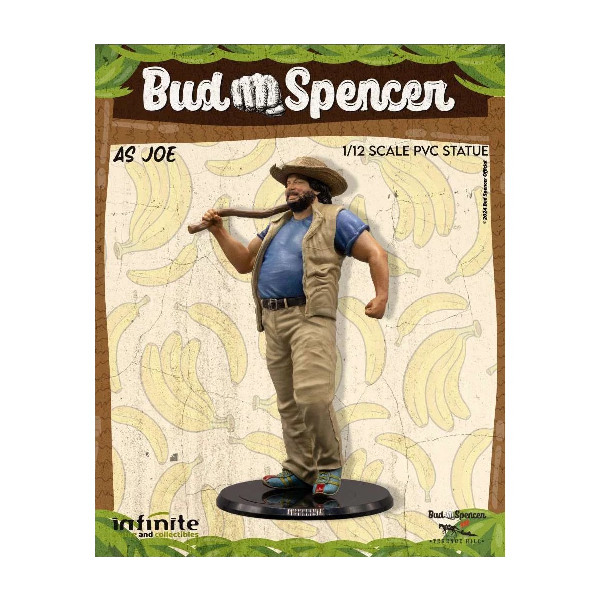 Infinite - Bud Spencer as Joe 1/12 pvc Statue - Banana Joe