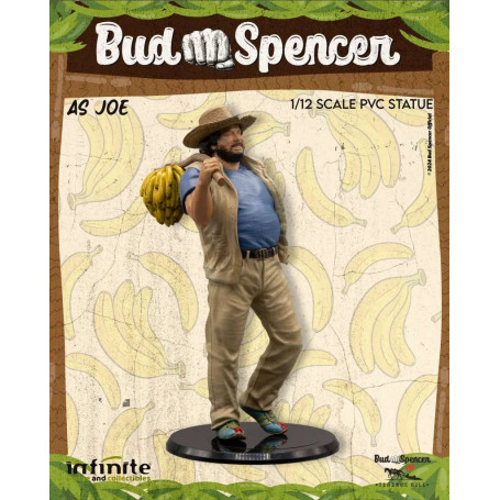 Infinite - Bud Spencer as Joe 1/12 pvc Statue - Banana Joe