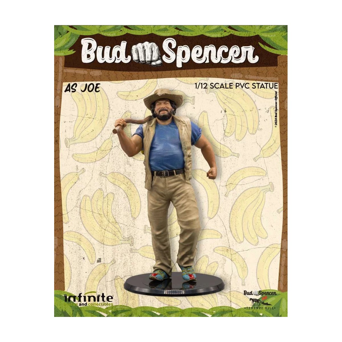 Infinite - Bud Spencer as Joe 1/12 pvc Statue - Banana Joe