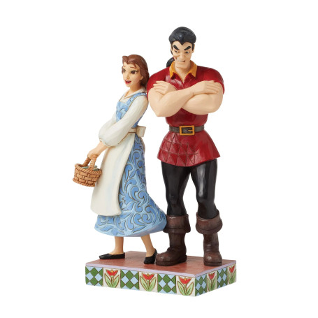 Enesco Disney Traditions Belle und Gaston - Die Schöne und das Biest