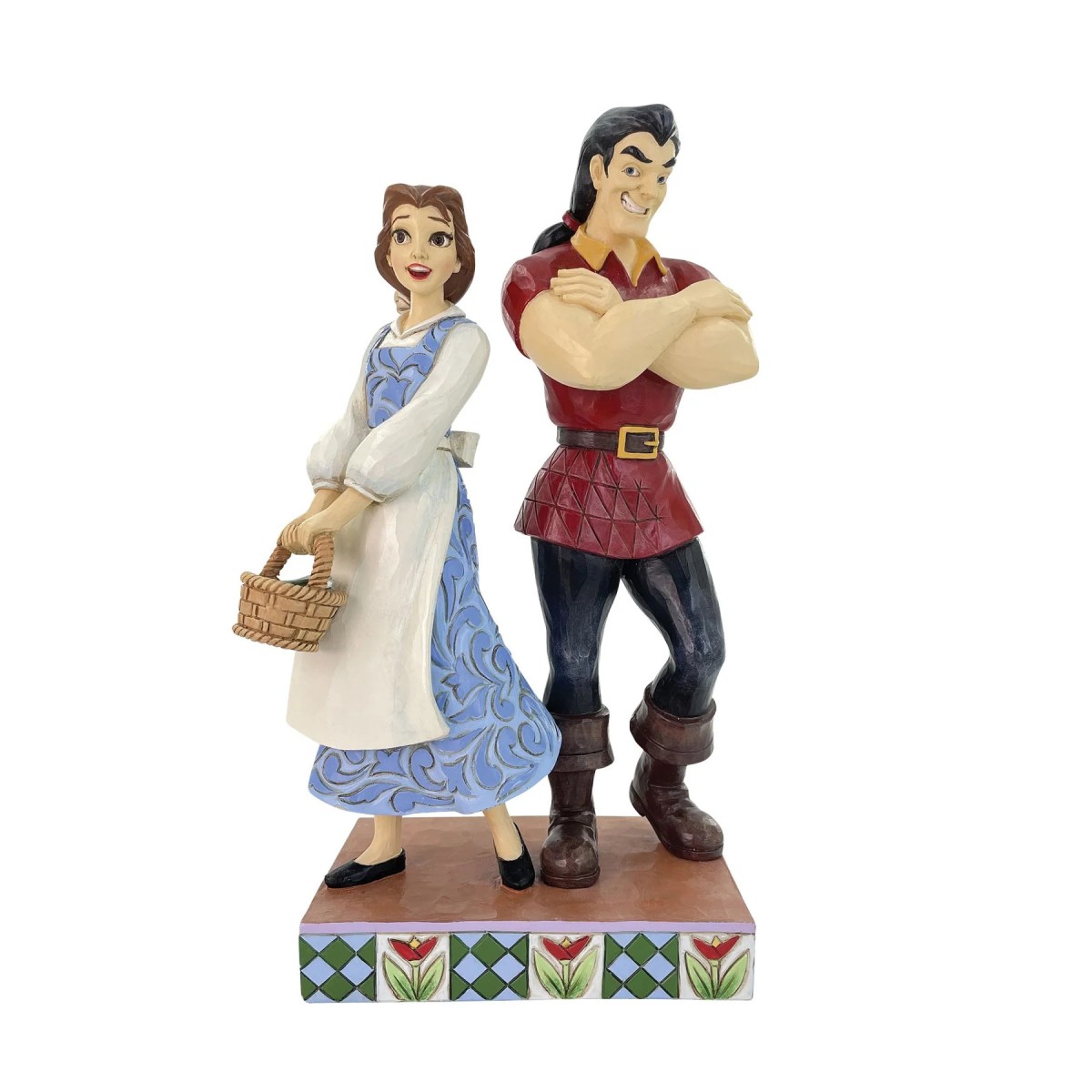 Enesco Disney Traditions Belle und Gaston - Die Schöne und das Biest