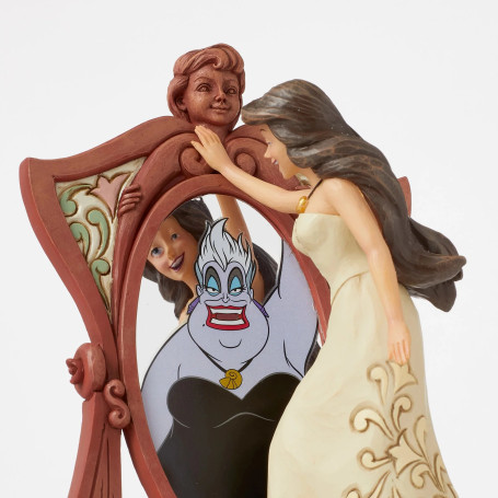 Enesco Disney Traditions By Jim Shore - Vanessa Spiegel Eitelkeit - Die kleine Meerjungfrau