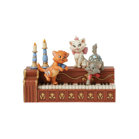 Enesco Disney Traditions By Jim Shore - Kätzchen Aristochats Piano - Die Aristochats