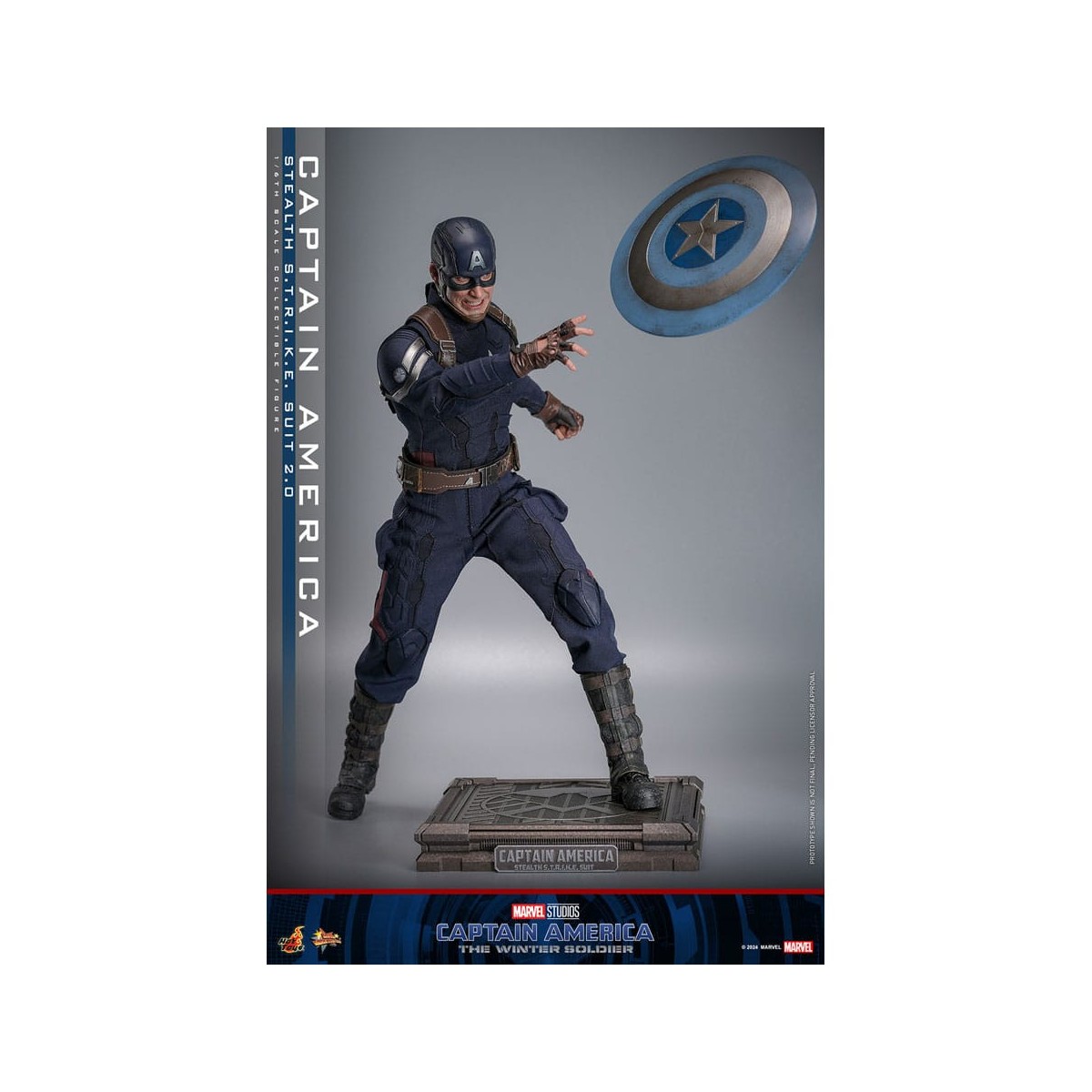 Hot Toys Captain America: Der Winter Soldier - Captain America Stealth S.T.R.I.K.E. Suit MMS 1/6