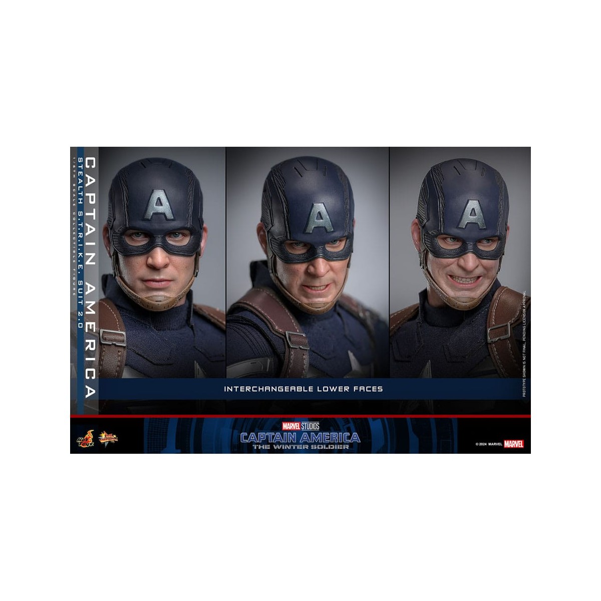 Hot Toys Captain America: Der Winter Soldier - Captain America Stealth S.T.R.I.K.E. Suit MMS 1/6