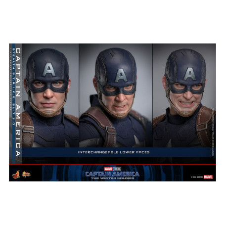 Hot Toys Captain America: Der Winter Soldier - Captain America Stealth S.T.R.I.K.E. Suit MMS 1/6