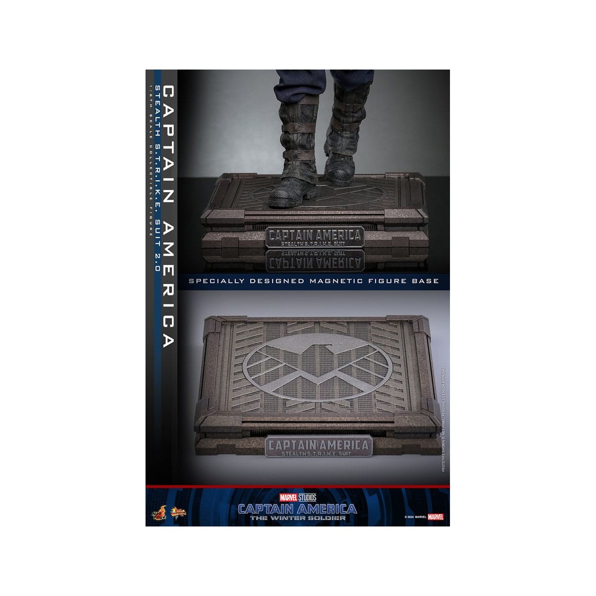 Hot Toys Captain America: Der Winter Soldier - Captain America Stealth S.T.R.I.K.E. Suit MMS 1/6