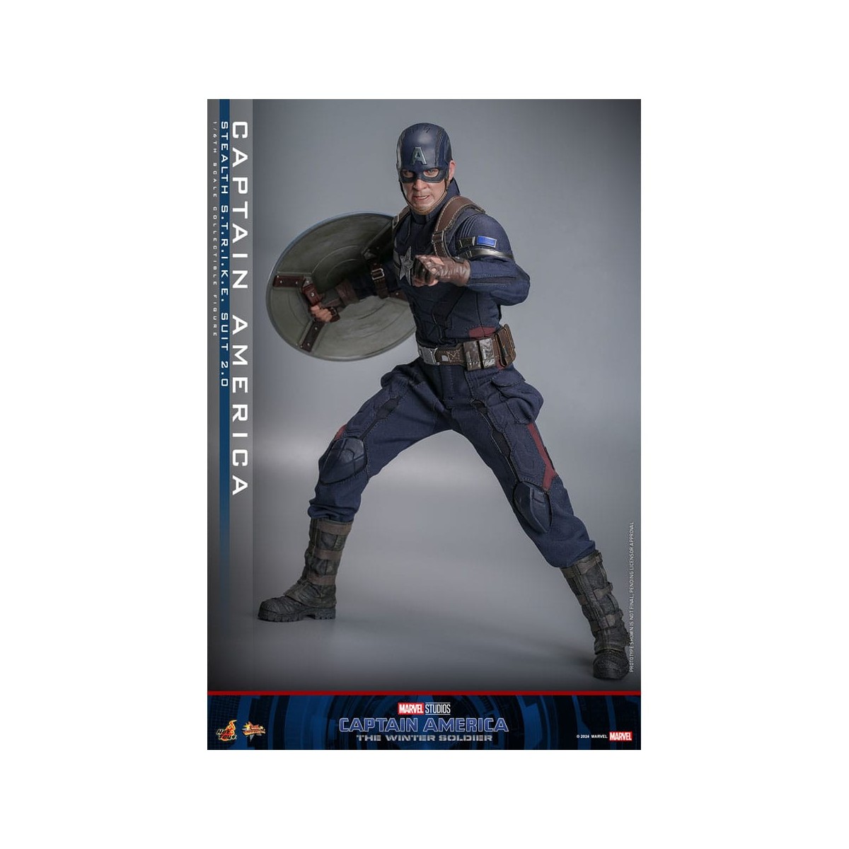 Hot Toys Captain America: Der Winter Soldier - Captain America Stealth S.T.R.I.K.E. Suit MMS 1/6