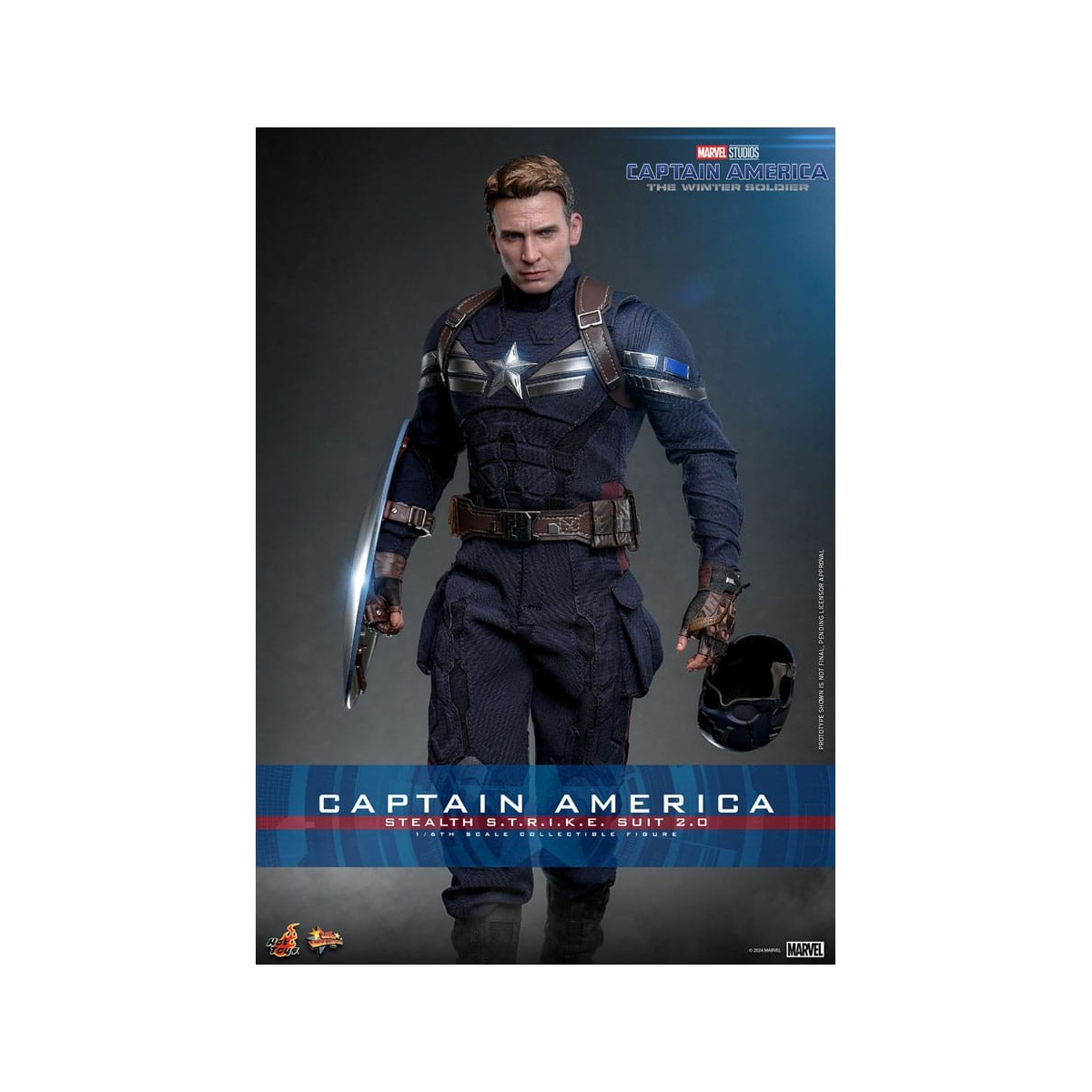 Hot Toys Captain America: Der Winter Soldier - Captain America Stealth S.T.R.I.K.E. Suit MMS 1/6
