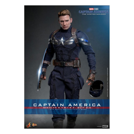 Hot Toys Captain America: Der Winter Soldier - Captain America Stealth S.T.R.I.K.E. Suit MMS 1/6