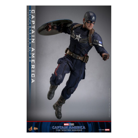 Hot Toys Captain America: Der Winter Soldier - Captain America Stealth S.T.R.I.K.E. Suit MMS 1/6