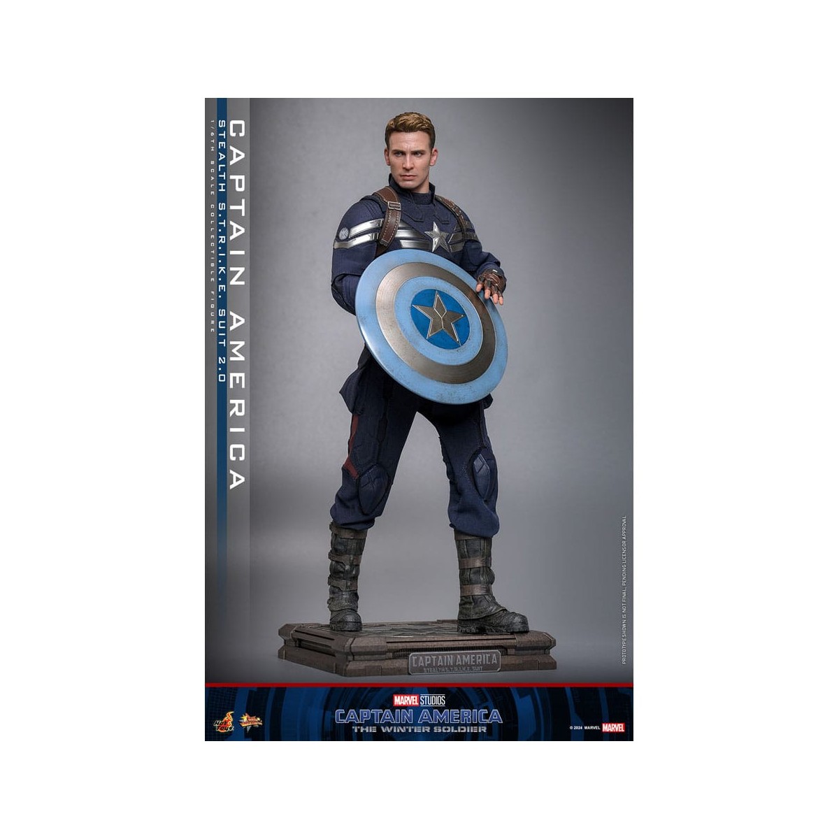 Hot Toys Captain America: Der Winter Soldier - Captain America Stealth S.T.R.I.K.E. Suit MMS 1/6