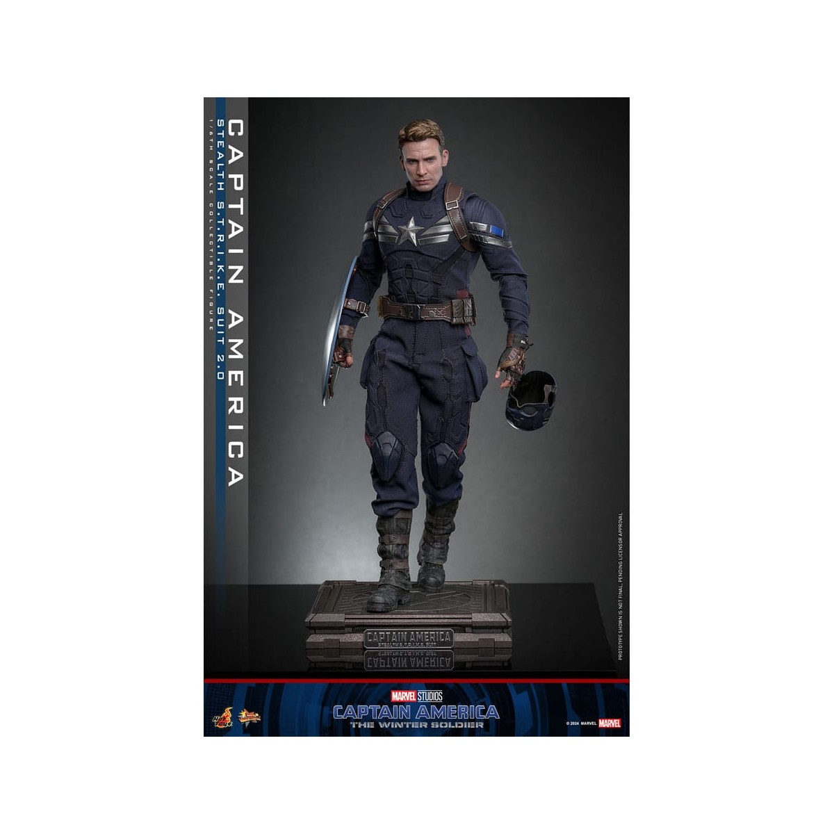 Hot Toys Captain America: Der Winter Soldier - Captain America Stealth S.T.R.I.K.E. Suit MMS 1/6