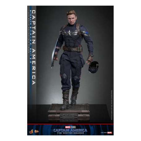 Hot Toys Captain America: Der Winter Soldier - Captain America Stealth S.T.R.I.K.E. Suit MMS 1/6