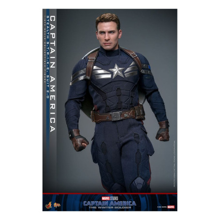 Hot Toys Captain America: Der Winter Soldier - Captain America Stealth S.T.R.I.K.E. Suit MMS 1/6