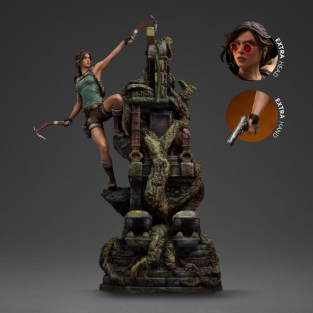 Iron Studios Tomb Raider - Lara Croft Deluxe Art Scale 1/10 - CCXP 2024