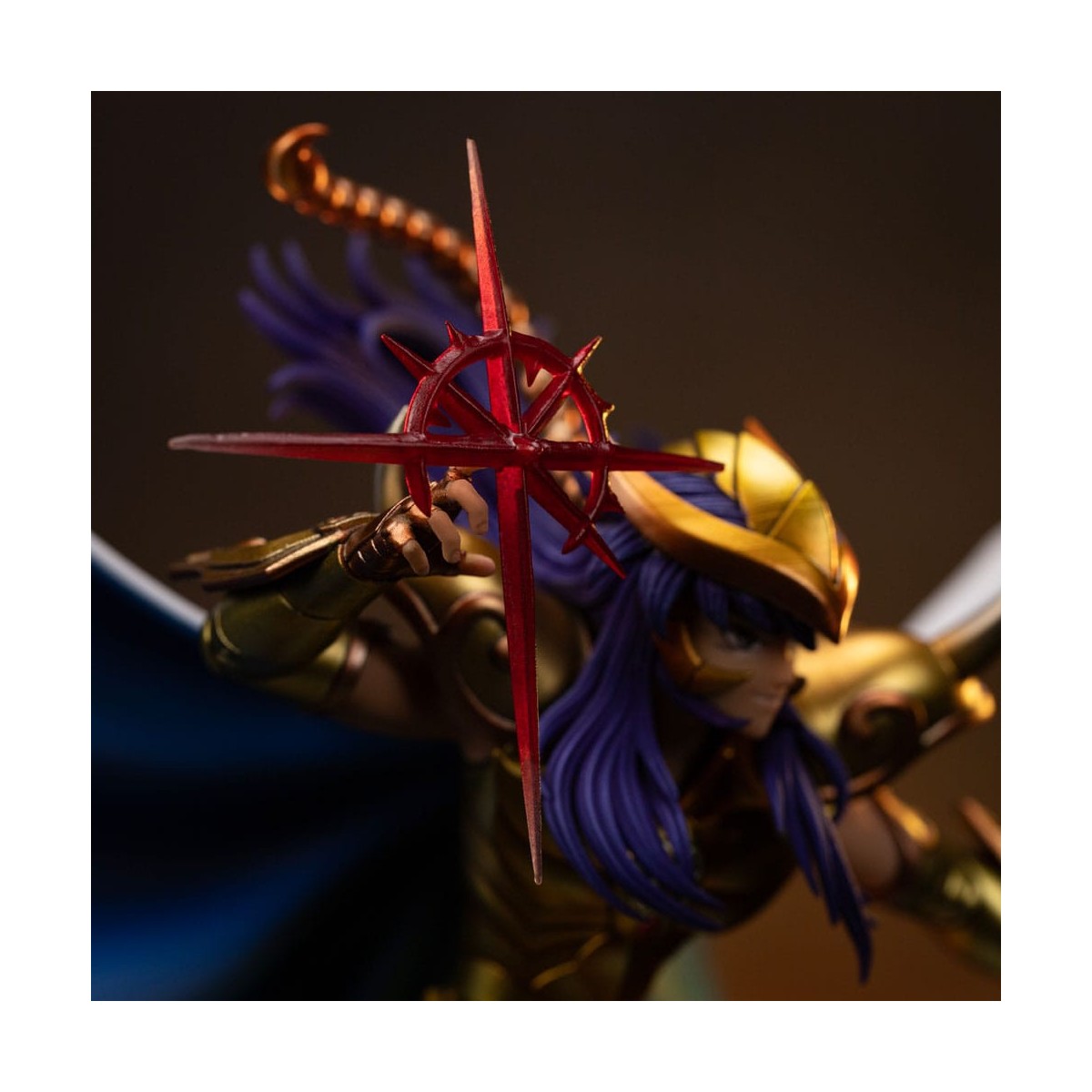 Iron Studios - Saint Seiya - Scorpio Milo BDS Art Scale 1/10 - Die Ritter des Zodiakus Milo des Skorpions