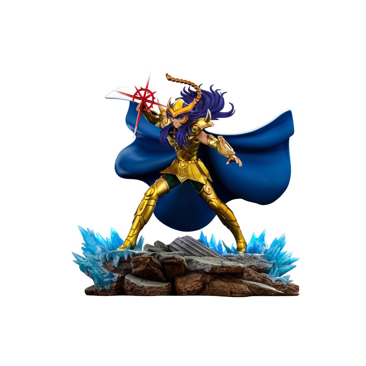 Iron Studios - Saint Seiya - Scorpio Milo BDS Art Scale 1/10 - Die Ritter des Zodiakus Milo des Skorpions