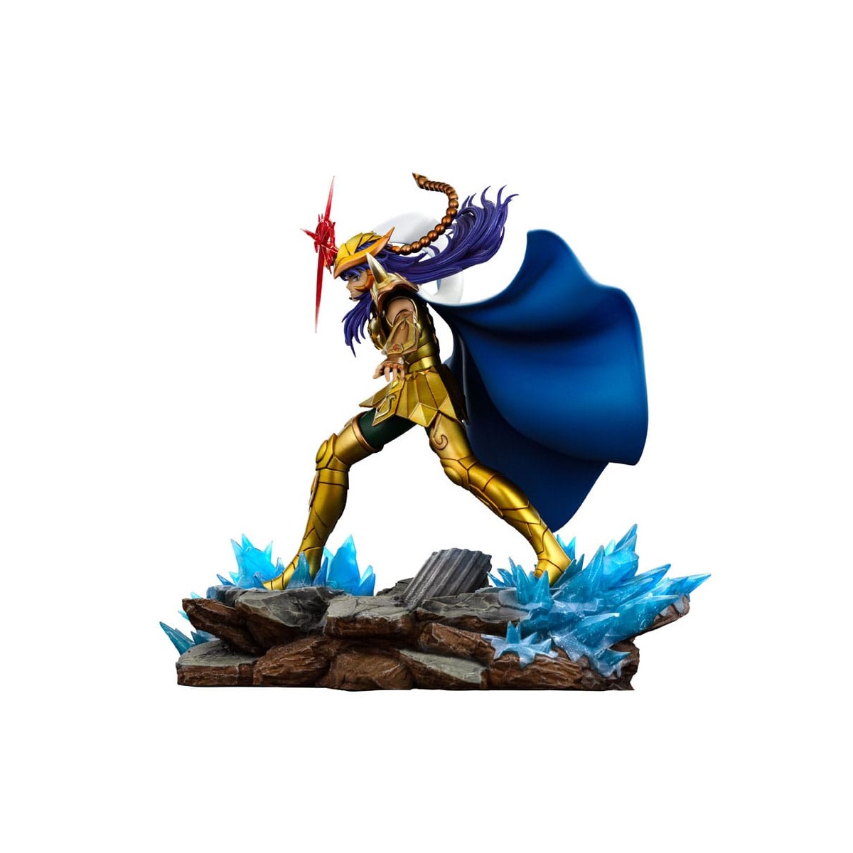Iron Studios - Saint Seiya - Scorpio Milo BDS Art Scale 1/10 - Die Ritter des Zodiakus Milo des Skorpions