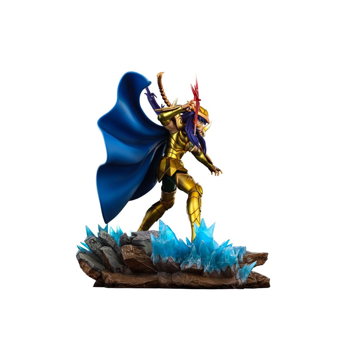 Iron Studios - Saint Seiya - Scorpio Milo BDS Art Scale 1/10 - Die Ritter des Zodiakus Milo des Skorpions