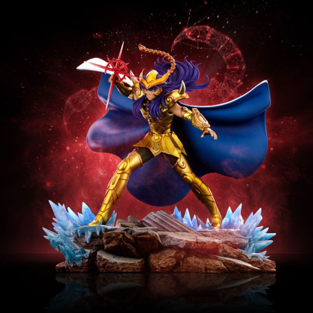 Iron Studios - Saint Seiya - Scorpio Milo BDS Art Scale 1/10 - Die Ritter des Zodiakus Milo des Skorpions