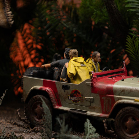 Iron Studios - Jurassic Park Demi Art Scale The Final Scene - 1/20
