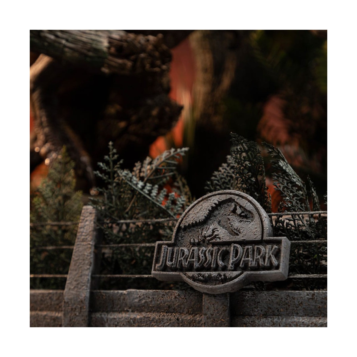 Iron Studios - Jurassic Park Demi Art Scale The Final Scene - 1/20