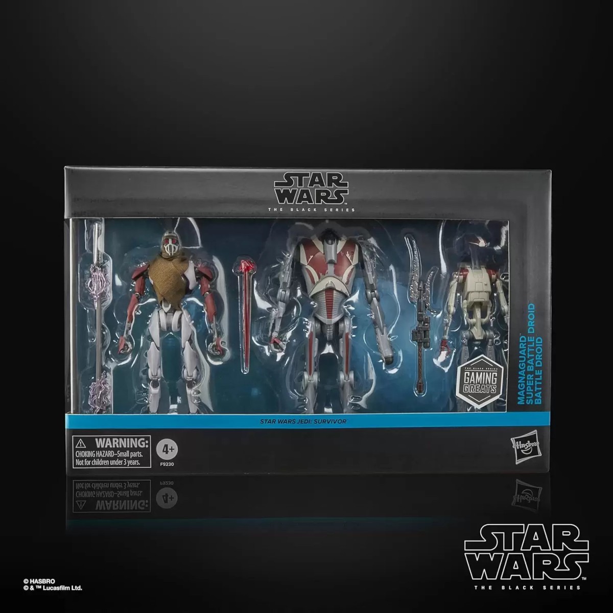 Star Wars Black Series - Jedi Survivor Pack - Magnaguard, Super Battle Droid & Battle Droid
