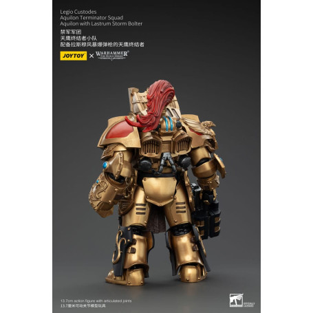 JoyToy Space Marines - Legio Custodes Aquilon Terminator Squad - Aquilon mit Lastrum Storm