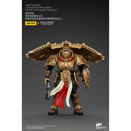 JoyToy Space Marines - Legio Custodes Custodian Venatari Squad - Venatari mit Kenetic Destroyer
