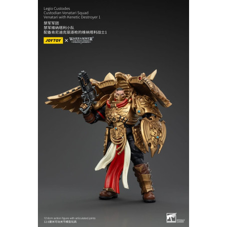 JoyToy Space Marines - Legio Custodes Custodian Venatari Squad - Venatari mit Kenetic Destroyer