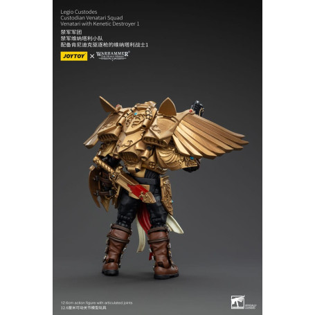 JoyToy Space Marines - Legio Custodes Custodian Venatari Squad - Venatari mit Kenetic Destroyer