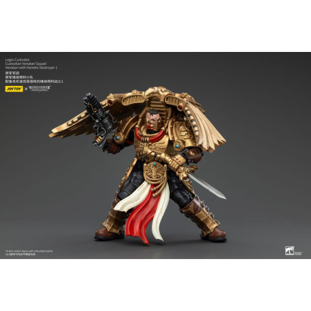 JoyToy Space Marines - Legio Custodes Custodian Venatari Squad - Venatari mit Kenetic Destroyer