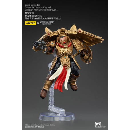 JoyToy Space Marines - Legio Custodes Custodian Venatari Squad - Venatari mit Kenetic Destroyer