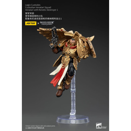 JoyToy Space Marines - Legio Custodes Custodian Venatari Squad - Venatari mit Kenetic Destroyer