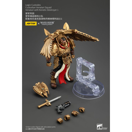 JoyToy Space Marines - Legio Custodes Custodian Venatari Squad - Venatari mit Kenetic Destroyer