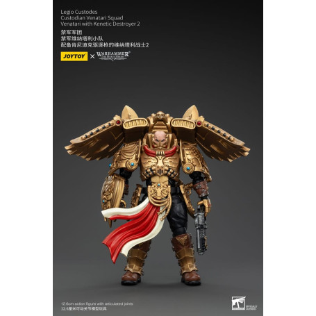 JoyToy Space Marines - Legio Custodes Custodian Venatari Squad - Venatari mit Kenetic Destroyer 2