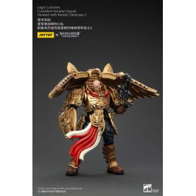 JoyToy Space Marines - Legio Custodes Custodian Venatari Squad - Venatari mit Kenetic Destroyer 2
