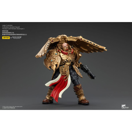 JoyToy Space Marines - Legio Custodes Custodian Venatari Squad - Venatari mit Kenetic Destroyer 2