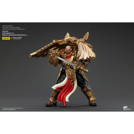 JoyToy Space Marines - Legio Custodes Custodian Venatari Squad - Venatari mit Kenetic Destroyer 2