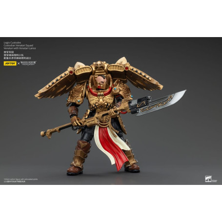 JoyToy Space Marines - Legio Custodes Custodian Venatari Squad - Venatari mit Venatari Lanze