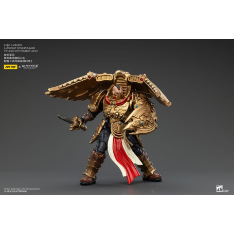 JoyToy Space Marines - Legio Custodes Custodian Venatari Squad - Venatari mit Venatari Lanze