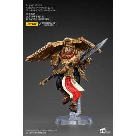 JoyToy Space Marines - Legio Custodes Custodian Venatari Squad - Venatari mit Venatari Lanze