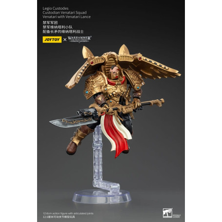 JoyToy Space Marines - Legio Custodes Custodian Venatari Squad - Venatari mit Venatari Lanze