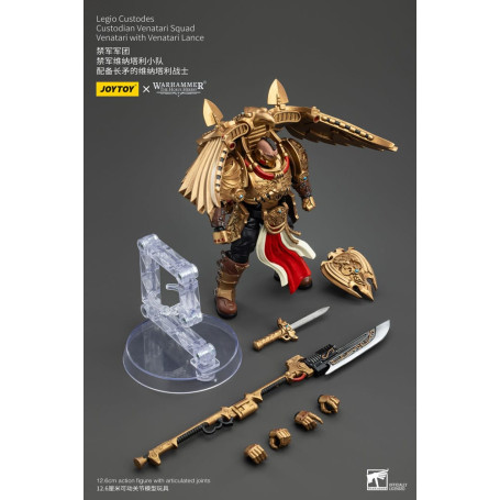 JoyToy Space Marines - Legio Custodes Custodian Venatari Squad - Venatari mit Venatari Lanze