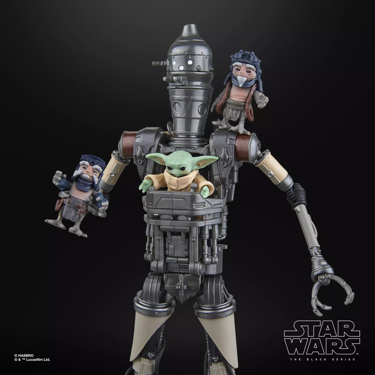Star Wars Black Series - Deluxe IG-12 und Grogu - The Mandalorian