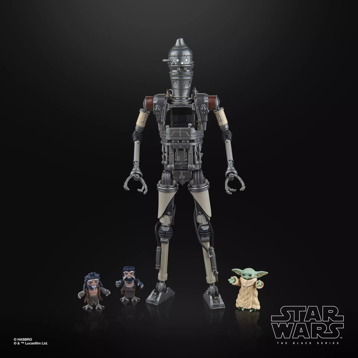 Star Wars Black Series - Deluxe IG-12 und Grogu - The Mandalorian